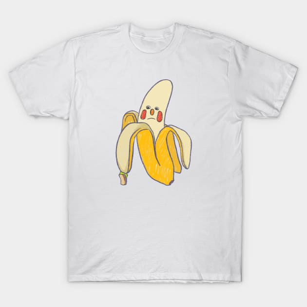 Sad Banana Boi T-Shirt by Chubbit